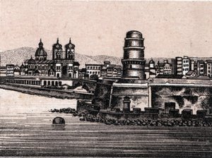 Il forte Saint Jean a Marsiglia in "Il mondo illustrato 168 vedute". Senza data (fine XIX secolo)