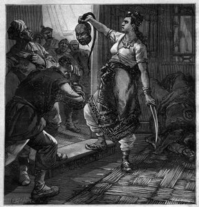 Il pirata del Tonchino - illustrazione per il romanzo di Pierre Mael (Charles Causse e Charles Vincent) incisione in 