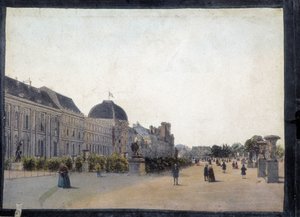 Les Tuileries - in "Views of Paris for Panoptic Polyorama", circa 1850 da Unknown artist