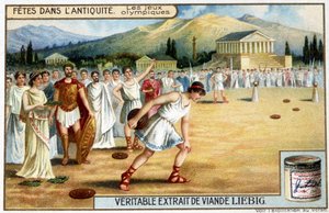 Cromolitografia Liebig della fine del XIX secolo da Unknown artist