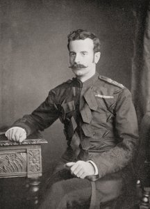 Tenente generale Douglas Mackinnon Baillie Hamilton Cochrane, 12° conte di Dundonald, dal libro South Africa and the Transvaal War di Louis Creswicke, pub. 1900 da Unknown