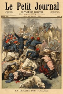 Tenente Colonnello Joseph Joffre (1852-1931), comandante delle forze francesi in Sudan (Sudan francese, attuale Mali), sottomise il 23 marzo 1894 le tribù Tuareg "Tengereguif" tra i laghi di Goro e Fati - Tenente Colonnello Joseph Joffre da Unknown artist