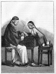 Vita in Cina nel XIX secolo: Una lezione da Unknown artist
