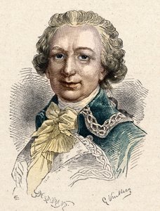 Louis Antoine, Conte di Bougainville (1729-1811), navigatore francese da Unknown artist