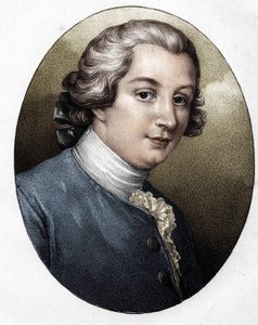 Louis Gresset (1709-1777), scrittore francese da Unknown artist