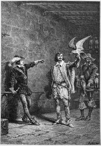 Luigi XIII a sedici anni, e il suo favorito Albert de Luynes - in "Storia di Francia" dai tempi più remoti fino al 1789 di M. Guizot