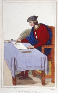 Luigi XII (1462-1515), Re di Francia incisione del 1830