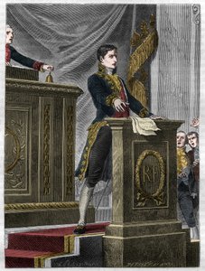 Lucien Bonaparte, politico francese, parla all