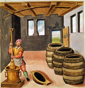 Fabbricazione della polvere nera - in 