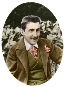 Marcel Proust (1871-1922), scrittore francese, circa 1891. da Unknown artist