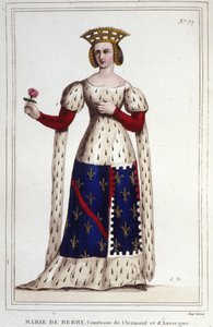 Maria di Berry (1367-1434). Contessa di Clermont e Alvernia da Unknown artist