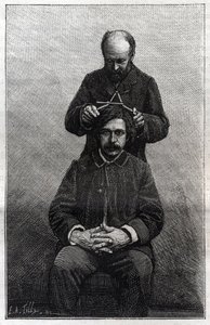Misurazioni della larghezza massima della testa da parte della prefettura di polizia secondo i metodi di Alphonse Bertillon, noto come 