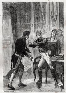 Incontro tra Charles Lemercier de Longpré (1778-1854), barone d