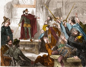 Riunione del Comitato dei Sedici nel 1588 (Consiglio dei Rappresentanti dei Sedici Quartieri di Parigi) Comitato insurrezionale formato a Parigi durante la Lega.