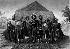 Menelik II (1844-1913), Re d