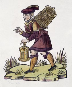 Mercante di dimenticati nel 1735 a Parigi da Unknown artist