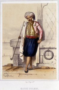 Moro di Algeri durante la seconda metà del XIX secolo da Unknown artist