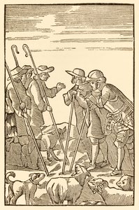 Salgono ora sul Monte Delectable da Il progresso del pellegrino di John Bunyan da Unknown