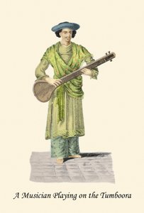 Musicista che suona il Tumboora