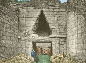 Micene, la porta dei leoni scoperta da Schliemann
