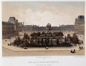 Piazza Napoleone III e il Palazzo delle Tuileries