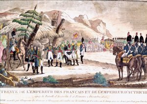 Guerra napoleonica: Napoleone I incontra l