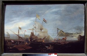 Battaglia navale da Unknown artist