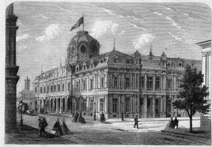 Nuovo tribunale commerciale di Parigi Quai de Corse (ex Quai Desaix) sull
