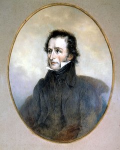 Niccolò Paganini (1782 - 1840). Acquerello. Museo della Scala, Milano