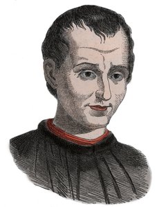 Niccolò di Bernardo dei Machiavelli (1469-1527) storico, politico, diplomatico, filosofo, umanista e scrittore italiano del Rinascimento - Ritratto di Niccolò di Bernardo dei Machiavelli da Unknown artist