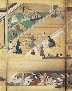Spettacolo Noh: Funa Benkei da Unknown artist