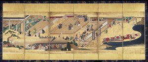 Spettacolo Noh: Funa Benkei da Unknown artist
