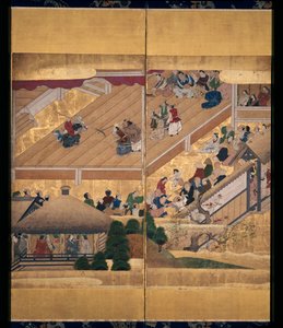 Spettacolo Noh: Funa Benkei da Unknown artist
