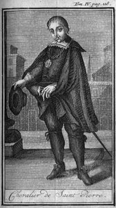 Ordini di cavalleria. Cavaliere di San Pietro a Roma nel XV secolo. In "Storia degli ordini militari o cavalieri, delle milizie sicure e di routine di entrambi i sessi, che sono stati stabiliti fino ad ora. Edizione tratta da Abate Giustiniani da Unknown artist