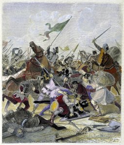 Ottone I (912-973) sorpreso dai ribelli a Roma - in 