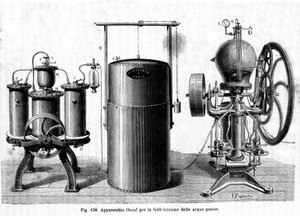 Apparecchio Ozouf per la produzione di acqua gassata. da Unknown artist