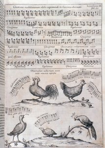 Pagina da Musurgia (1650) da Unknown artist