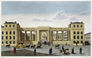 Palais de la Chambre des députés, circa 1820 - in 