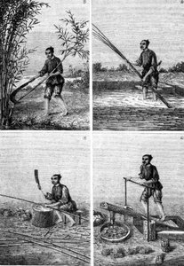 Fabbricazione della carta in Cina in "Les merveilles de l