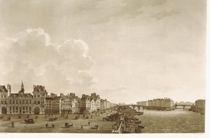 Parigi. Municipio e fiume Senna da Unknown artist