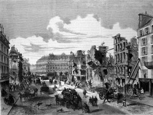 Parigi, demolizione di rue de la Paix per l