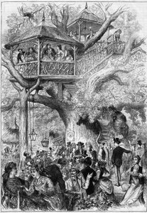 Festa nel Parco di Sceaux nel 1873. da Unknown artist