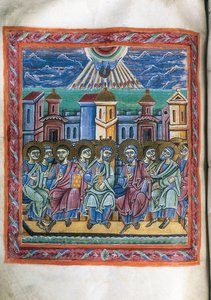 Pentecoste, da manoscritto da Unknown artist