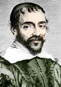 Pierre Gassendi (1592-1655), filosofo, astronomo, matematico e fisico francese da Unknown artist