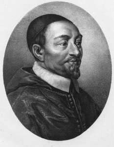 Pierre de Bérulle (1575-1629), cardinale francese e scrittore spirituale. da Unknown artist