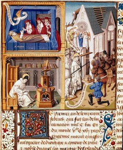 Papa Eugenio III morì nel 1153. San Bernardo di Chiaravalle. Armi di Jacques d