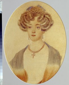 Ritratto di Ekaterina Nikolayevna Gontcharova da Unknown artist