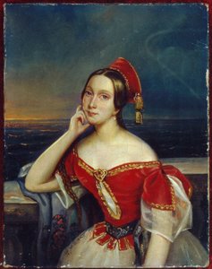 Ritratto della ballerina Marie Taglioni