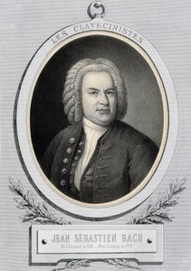 Ritratto in medaglione di Johann Sebastian Bach