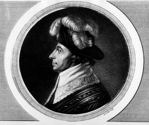 Ritratto di Abate Emmanuel Joseph Sieyès (1748-1836), politico francese. Incisione in 